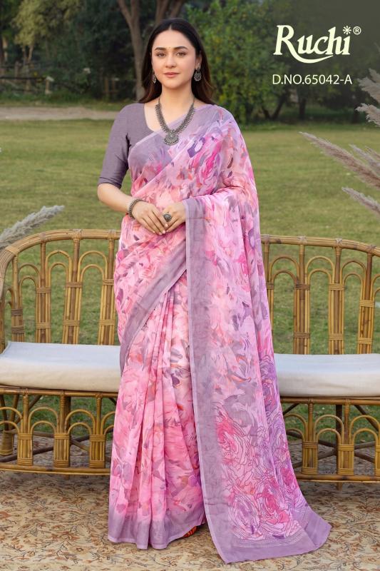 Ruchi saree designer sarees manufacturers in surat